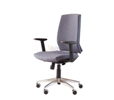 Кресло для персонала Синхро М/П Ткань кат. 1 /база алюминий