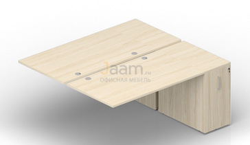 Мебель для персонала Приставной элемент (4 громмета) 2TPG148T072