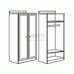 Мебель для гостиниц Гардероб с воротником R6805V
