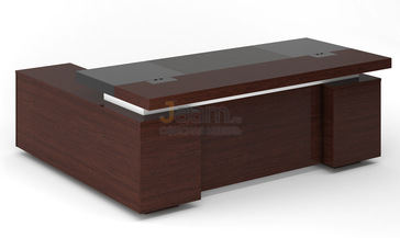 Кабинет руководителя Стол письменный с тумбой и приставкой LVP19010106