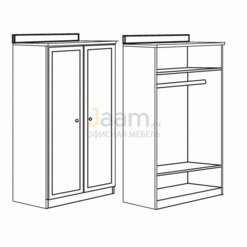 Мебель для гостиниц Гардероб с воротником R6801V