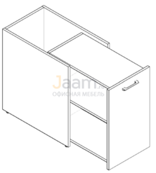 Мебель для персонала Тумба с выдвижной секцией XDLS 720