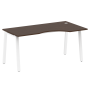 Стол криволинейный правый Metal System Style БА.СА-1 Пр 1600x900x750