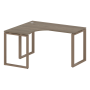 Стол криволинейный левый Metal System Style БО.СА-3 Л 1400x1200x750