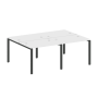 Рабочая станция на 4 раб. места Metal System Style БП.СМ-4.1 2000x1475x750