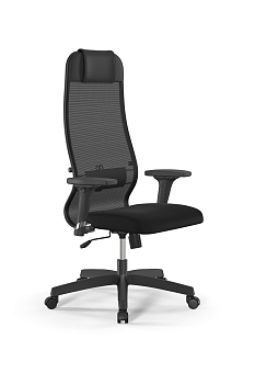 Кресло для руководителя Метта Sit 10 B1-111D - X2+UMF(X1) /Ub00/Wh00/D02P(M09.B02.G15.W01)