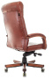 Кресло руководителя T-9928WALNUT светло-коричневый Leather EiCHel кожа крестов. металл/дерево
