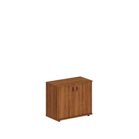Шкаф закрытый низкий Престиж Исп.04 890x460x750 (Темный орех)