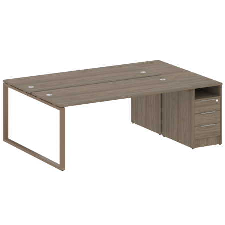 Рабочая станция Metal System Style БО.РС-СТП-2.5 2212x1475x750