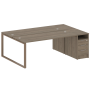 Рабочая станция Metal System Style БО.РС-СТП-2.5 2212x1475x750