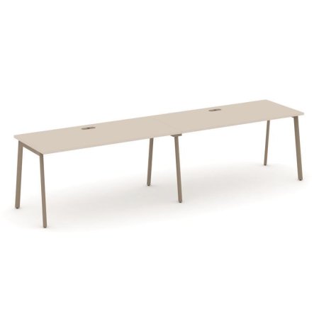 Рабочая станция 2 места ES.RS-2.4-LP (3160х730х750)