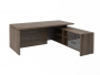 Стол руководителя с опорной тумбой Festus FB-119R.GG 1800x1900x750