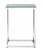 Журнальный стол 40*40 ТАУН серебро (Журнальный стол Таун серебристый)