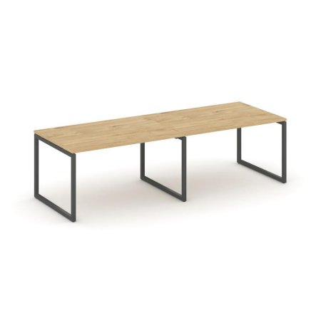 Стол переговорный SN-4O.SPRG-014.3 (3160х980х750) (Тиквуд Светлый/Металл Антрацит)