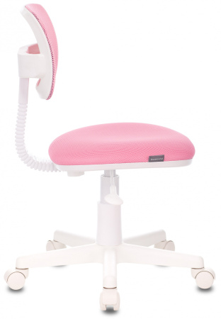 Кресло детское CH-W299 розовый TW-06A TW-13A сетка/ткань крестов. пластик пластик белый (Розовый)