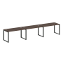 Рабочая станция Metal System Style БО.СМ-3.3 4200x720x750