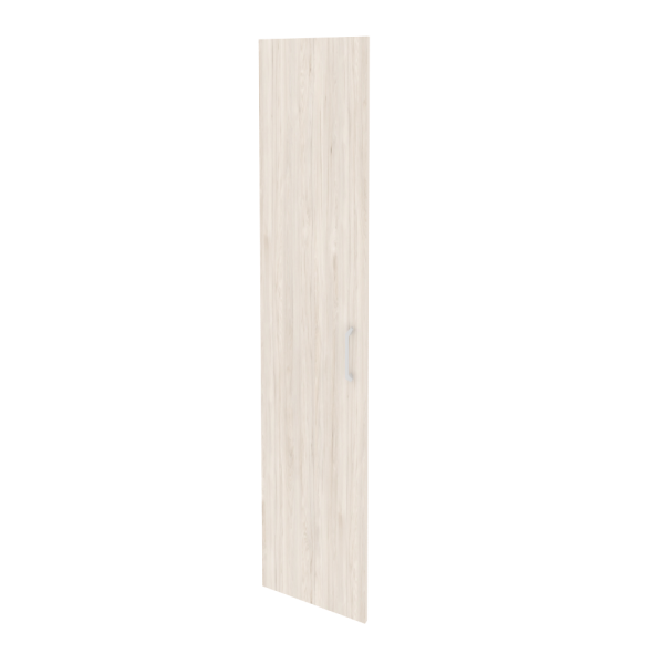 Дверь ЛДСП высокая левая Onix O.D-1L 396x18x1920 (Денвер Светлый)