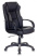 Кресло руководителя CH-839 черный Leather Black эко.кожа крестов. пластик