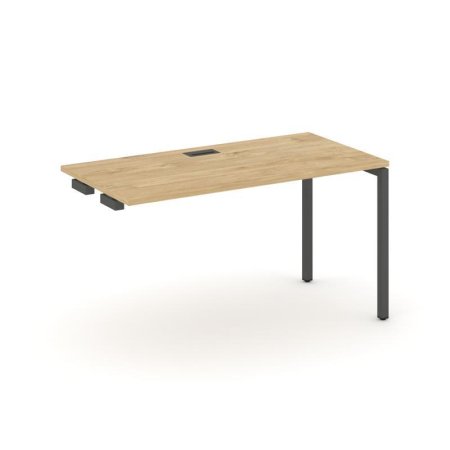 Стол-приставка к опорным элементам SN-4P.OPRS-021 (980х800х750) (Тиквуд Светлый/Металл Антрацит)
