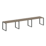 Рабочая станция Metal System Style БО.СМ-3.3 4200x720x750