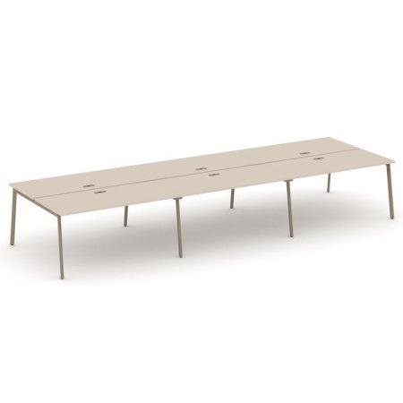 Рабочая станция 6 мест ES.D.RS-6.4-LP (4740х1500х750)