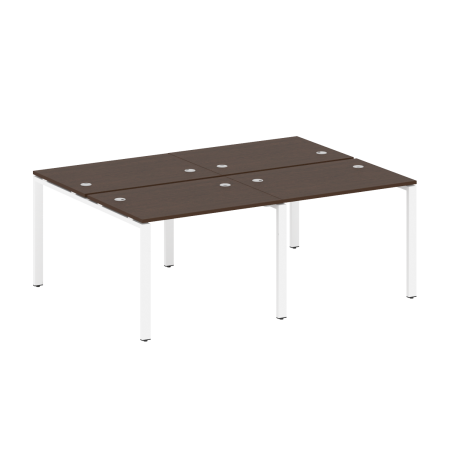Рабочая станция на 4 раб. места Metal System Style БП.СМ-4.1 2000x1475x750