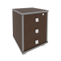 Тумба подкатная 3 ящ. Style Л.ТМ-3 420x450x563