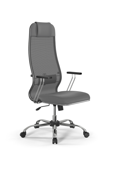 Кресло для руководителя Метта Sit 10 B1-115T - X2+Extra /Um00/Wm12/T1bp-c(M09.B21.G20.W01) (Серый)