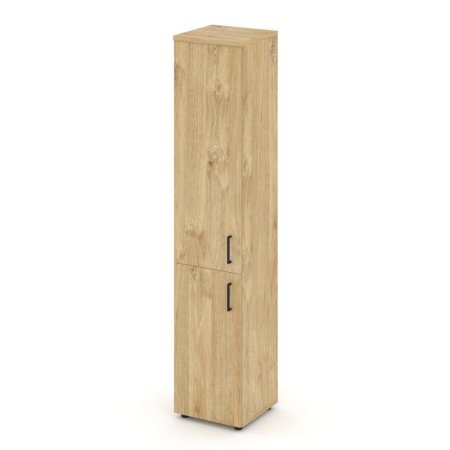 Шкаф высокий узкий SN.STU-104(L) (400х400х1982) (Тиквуд Светлый)