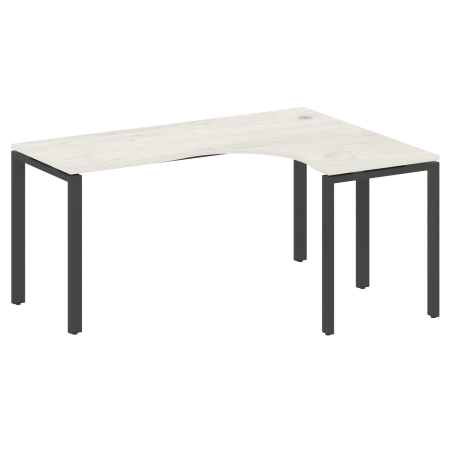 Стол криволинейный правый Metal System Style БП.СА-4 Пр 1600x1200x750