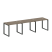 Рабочая станция Metal System Style БО.СМ-3.1 3000x720x750