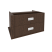 Блок ящиков боковой Maris SH.YB-4 671x478x370
