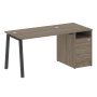 Рабочая станция Metal System Style БА.РС-СТП-1.2 1612x720x750