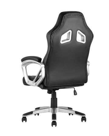 Кресло игровое TopChairs Continental черное (Геймерское кресло Continental черный)