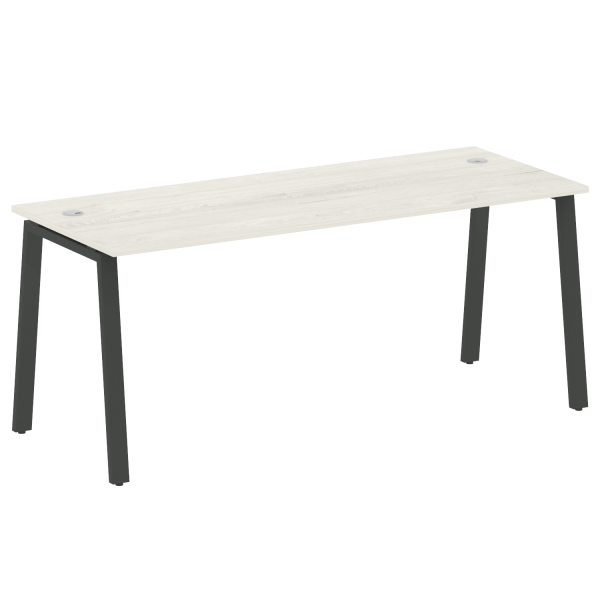Стол письменный Metal System Style БА.СП-5 1800x720x750 (Дуб Наварра/Антрацит металл)