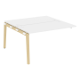 Наборный элемент рабочей станции на деревянных опорах Onix Wood OW.2.NRS-3.7 1380x1475x750