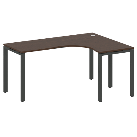 Стол криволинейный правый Metal System Style БП.СА-4 Пр 1600x1200x750