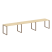 Рабочая станция Metal System Style БО.СМ-3.3 4200x720x750