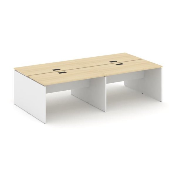 Рабочая станция 2-х сторонняя SN-D.DRS-053 (2760х1632х750) (Акация Лорка/Белый)