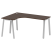 Стол криволинейный левый Metal System Style БА.СА-4 Л 1600x1200x750