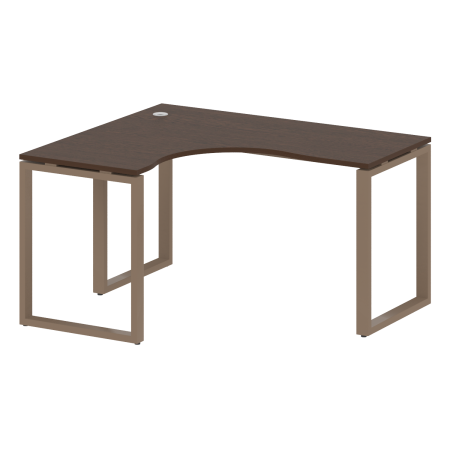 Стол криволинейный левый Metal System Style БО.СА-3 Л 1400x1200x750