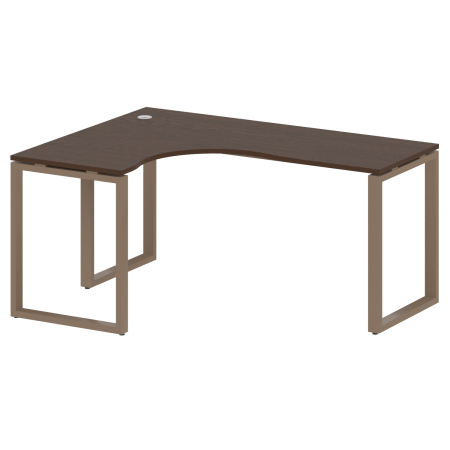 Стол криволинейный левый Metal System Style БО.СА-4 Л 1600x1200x750