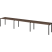 Бенч линейный на 3 рабочих места Арго-М АМБЛ-005-3 5400x730x760