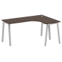 Стол криволинейный правый Metal System Style БА.СА-4 Пр 1600x1200x750