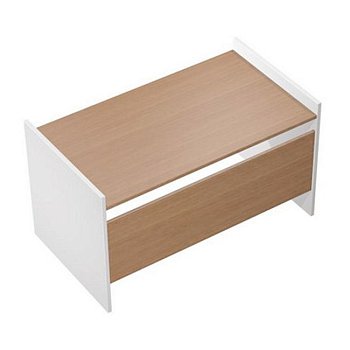Стол письменный на опорах ДСП Profiquadro КВ 1209 БВ 1650x806x835