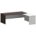 Стол руководителя правый Кортез KZP-22R 2200x2000x750