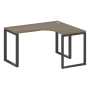 Стол криволинейный правый Metal System Style БО.СА-3 Пр 1400x1200x750