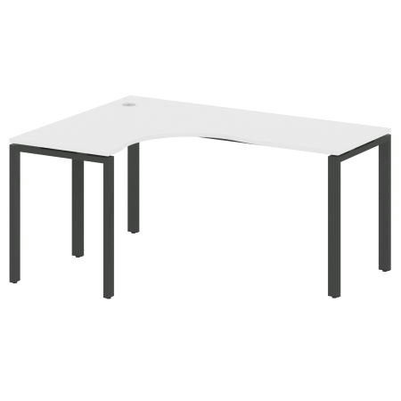 Стол криволинейный левый Metal System Style БП.СА-4 Л 1600x1200x750