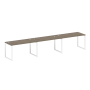 Рабочая станция Metal System Style БО.СМ-3.3 4200x720x750