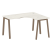 Стол криволинейный правый Metal System Style БА.СА-3 Пр 1400x1200x750
